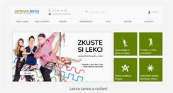 Desktop Screenshot of centrumtance.cz